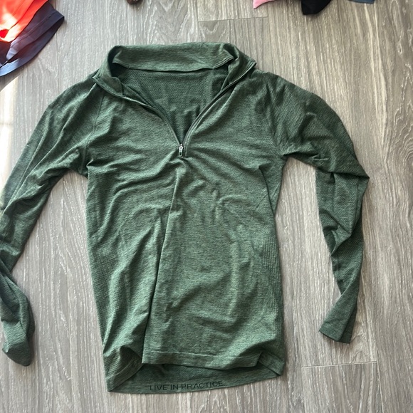 lululemon quarter zip running metal vent tech - Picture 1 of 5